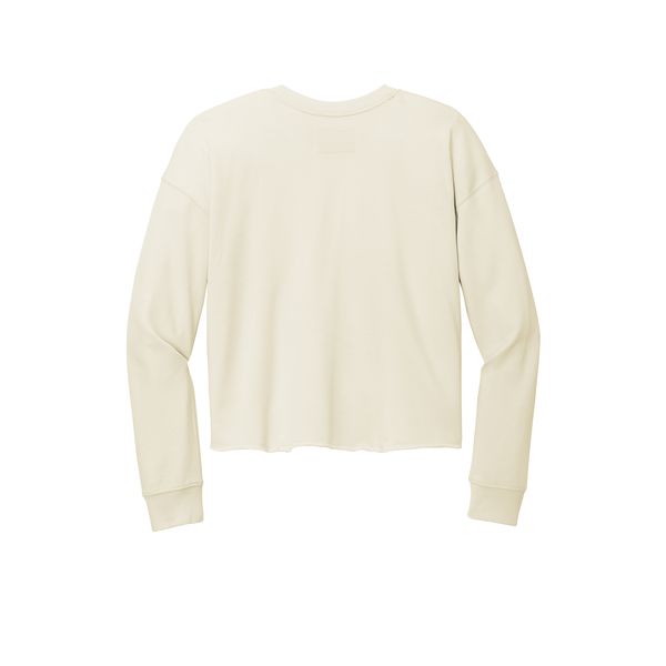 New Era® Tri-Blend Fleece Ladies' Crop Crew