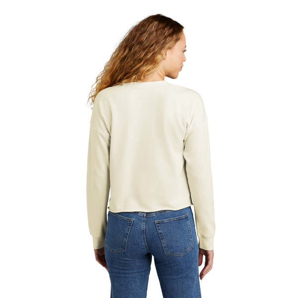 New Era® Tri-Blend Fleece Ladies' Crop Crew