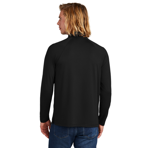 New Era® Power Poly/Spandex Men's 1/2 Zip