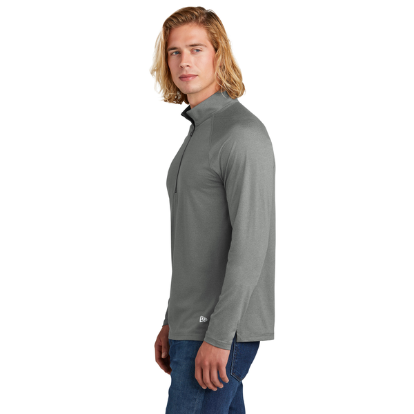 New Era® Power Poly/Spandex Men's 1/2 Zip