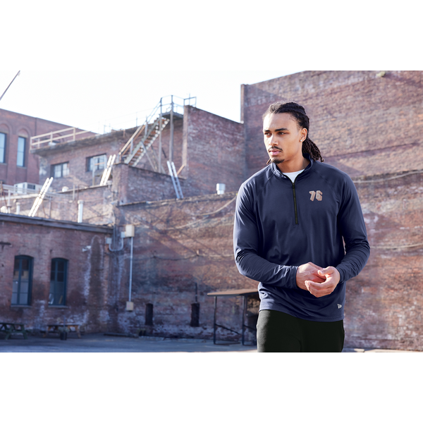New Era® Power Poly/Spandex Men's 1/2 Zip