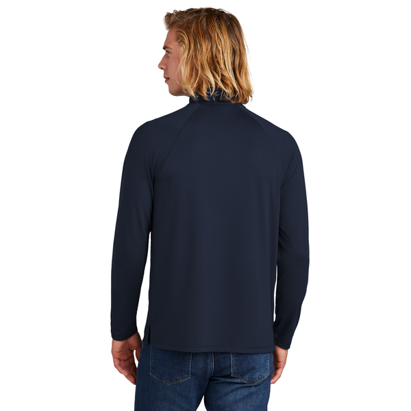 New Era® Power Poly/Spandex Men's 1/2 Zip