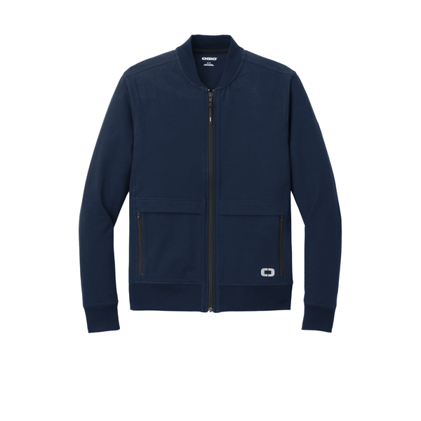 OGIO® Outstretch Cotton/Spandex Knit Men's Full-Zip