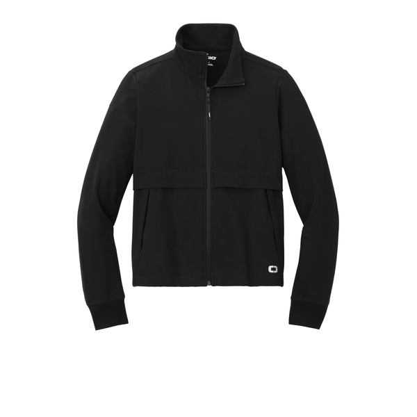 OGIO® Outstretch Cotton/Spandex Knit Ladies' Full-Zip