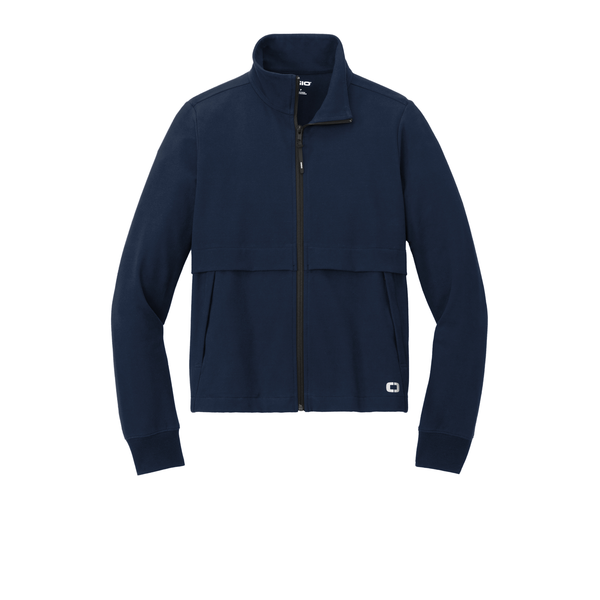 OGIO® Outstretch Cotton/Spandex Knit Ladies' Full-Zip