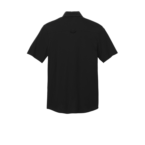 OGIO® Extend Poly/Cotton Knit Short Sleeve Men's Button-Up