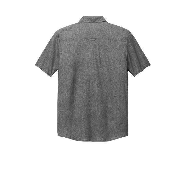 OGIO® Extend Poly/Cotton Knit Short Sleeve Men's Button-Up