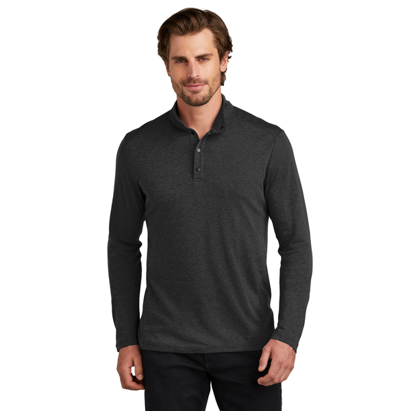 OGIO® Command Poly/Merino Wool Men's 1/4 Snap