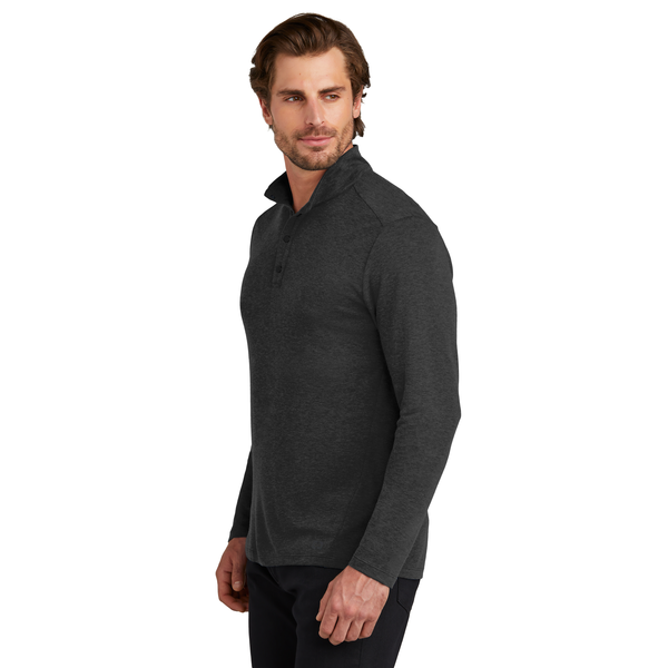 OGIO® Command Poly/Merino Wool Men's 1/4 Snap