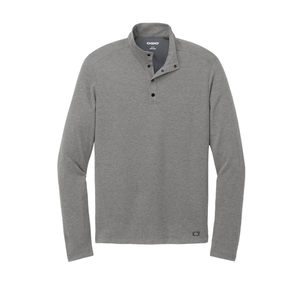 OGIO® Command Poly/Merino Wool Men's 1/4 Snap