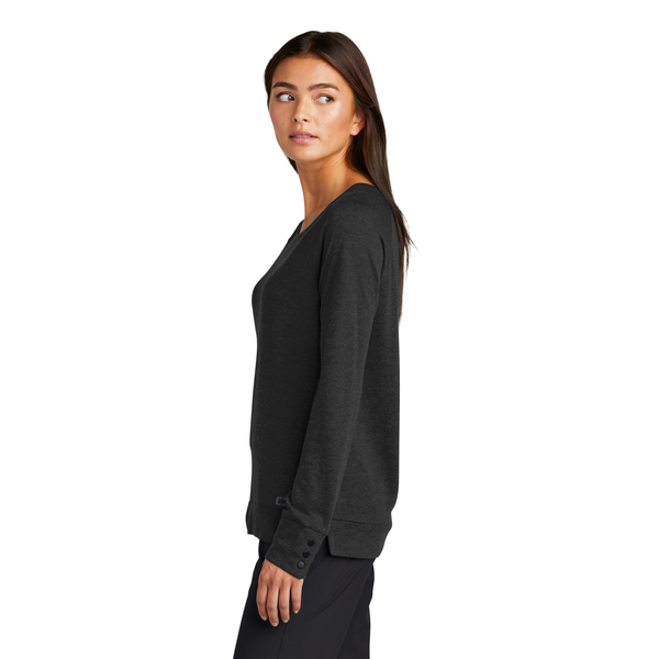 OGIO® Command Poly/Merino Wool Long Sleeve Scoop Neck Ladies' Tee