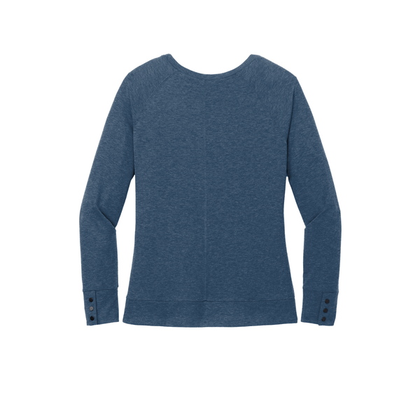 OGIO® Command Poly/Merino Wool Long Sleeve Scoop Neck Ladies' Tee