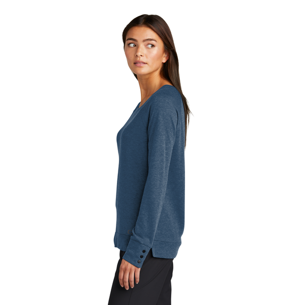 OGIO® Command Poly/Merino Wool Long Sleeve Scoop Neck Ladies' Tee