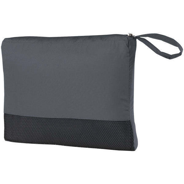 Polyester Travel Blanket w/ Zippered Carrying Bag, 47" x 60"