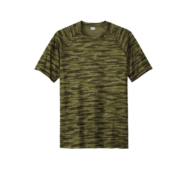 Sport-Tek® Drift Polyester Camo Unisex Tee