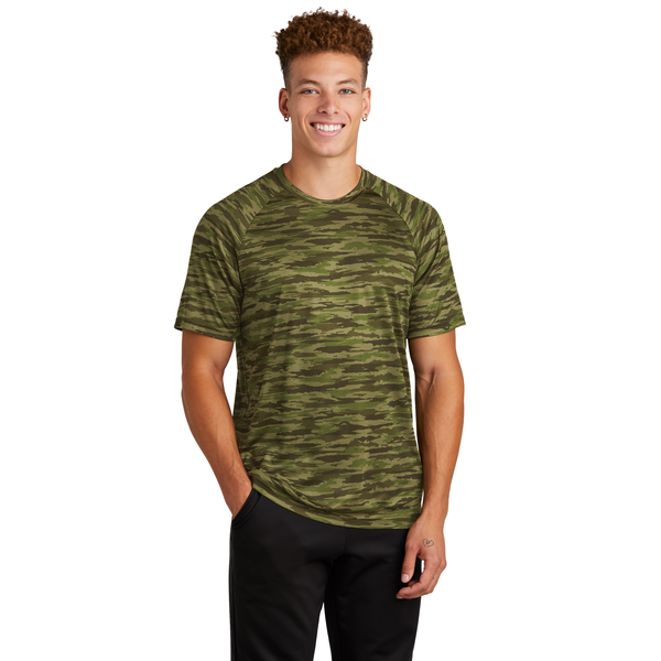 Sport-Tek® Drift Polyester Camo Unisex Tee
