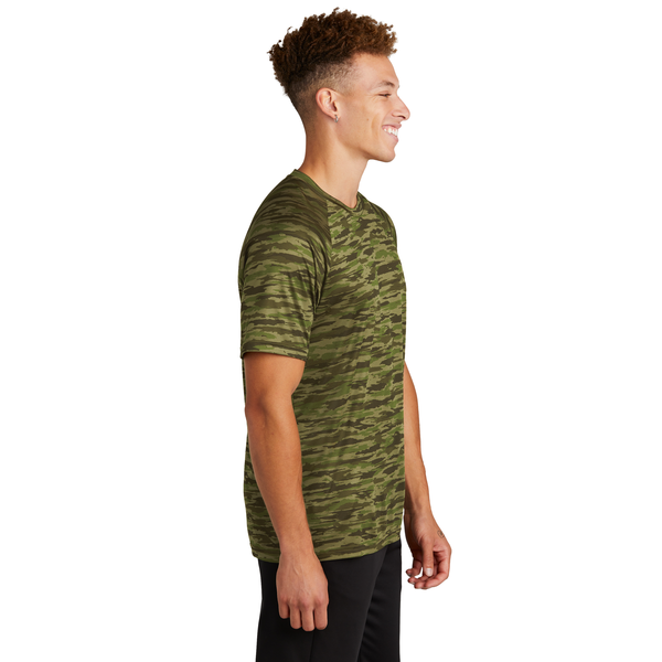 Sport-Tek® Drift Polyester Camo Unisex Tee
