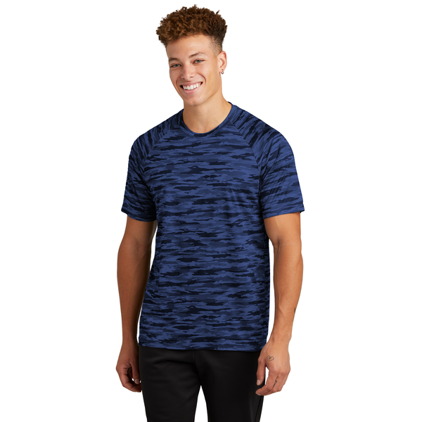 Sport-Tek® Drift Polyester Camo Unisex Tee