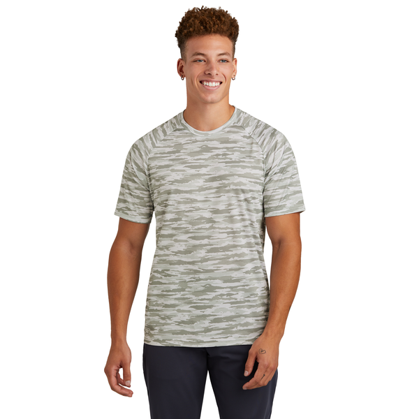 Sport-Tek® Drift Polyester Camo Unisex Tee