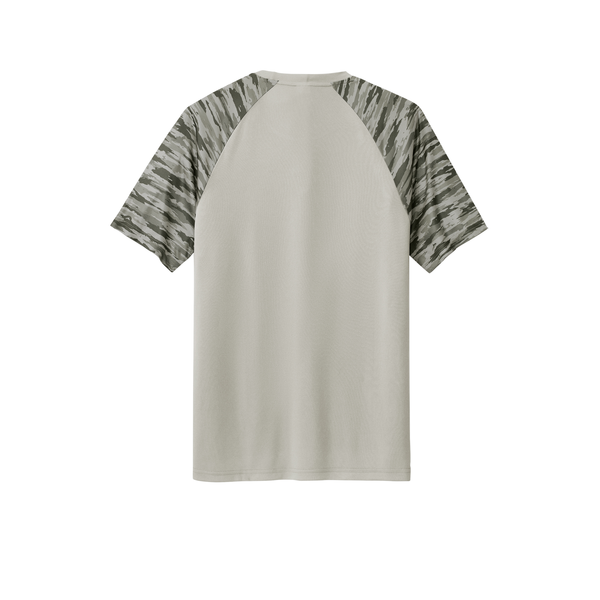 Sport-Tek® Drift Polyester Camo Colorblock Unisex Tee