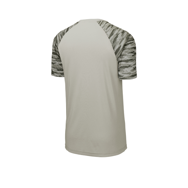 Sport-Tek® Drift Polyester Camo Colorblock Unisex Tee