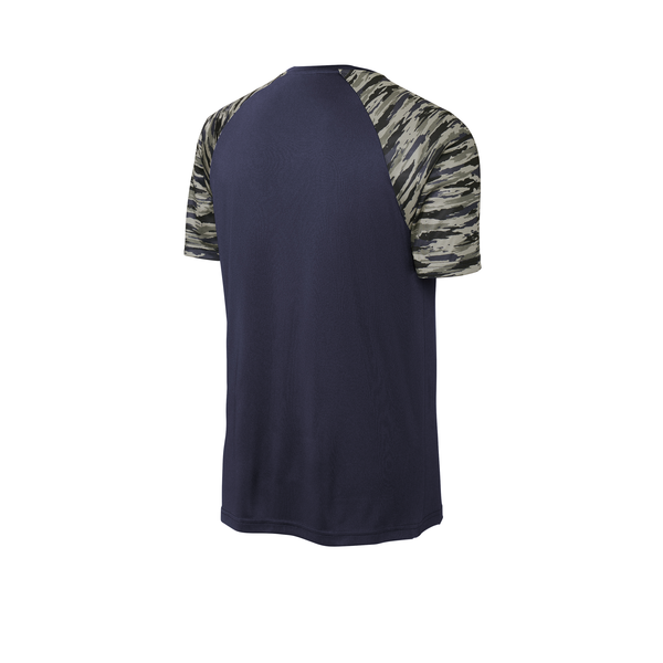Sport-Tek® Drift Polyester Camo Colorblock Unisex Tee