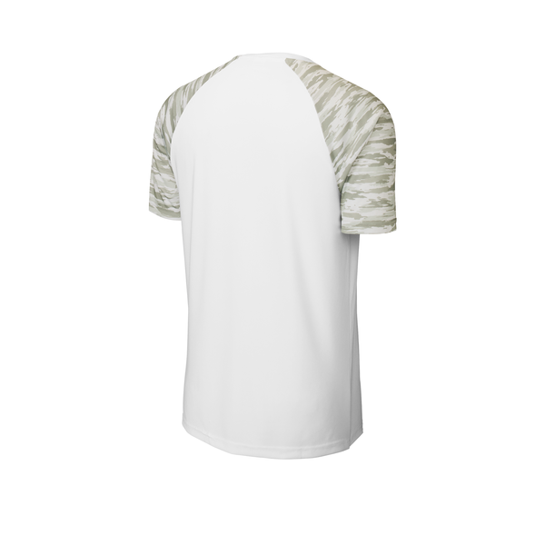 Sport-Tek® Drift Polyester Camo Colorblock Unisex Tee