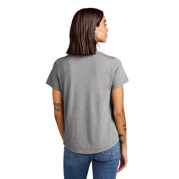 Allmade® Relaxed Tri-Blend Scoop Neck Ladies' Tee