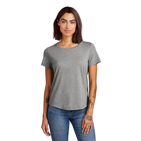 Allmade® Relaxed Tri-Blend Scoop Neck Ladies' Tee