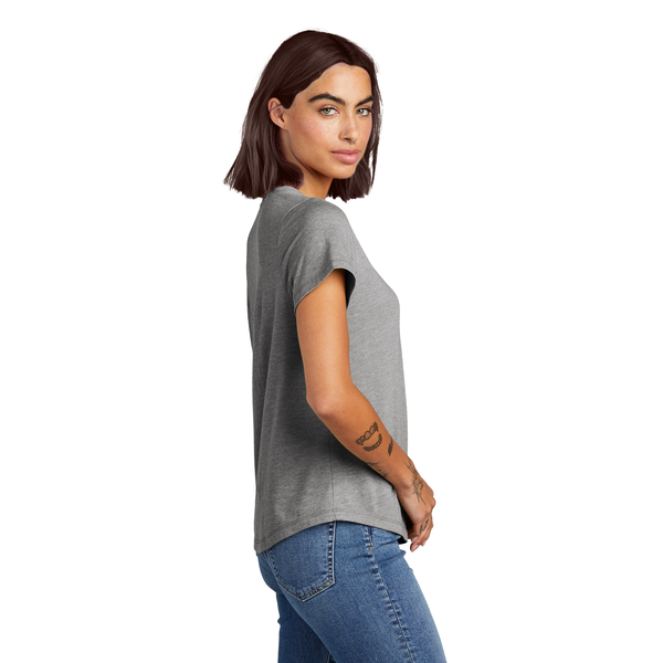 Allmade® Relaxed Tri-Blend Scoop Neck Ladies' Tee