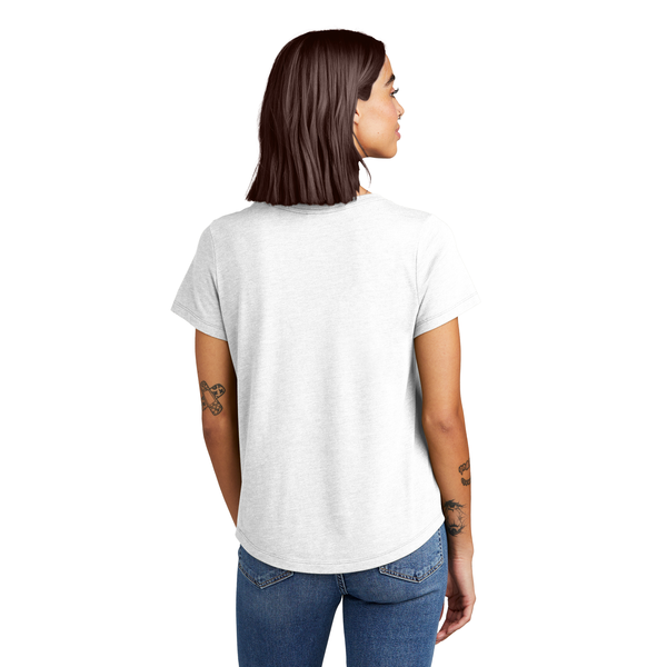 Allmade® Relaxed Tri-Blend Scoop Neck Ladies' Tee