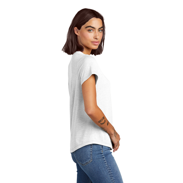 Allmade® Relaxed Tri-Blend Scoop Neck Ladies' Tee
