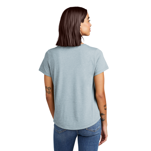 Allmade® Relaxed Tri-Blend Scoop Neck Ladies' Tee