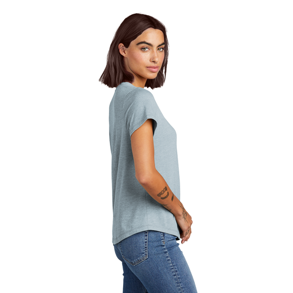 Allmade® Relaxed Tri-Blend Scoop Neck Ladies' Tee