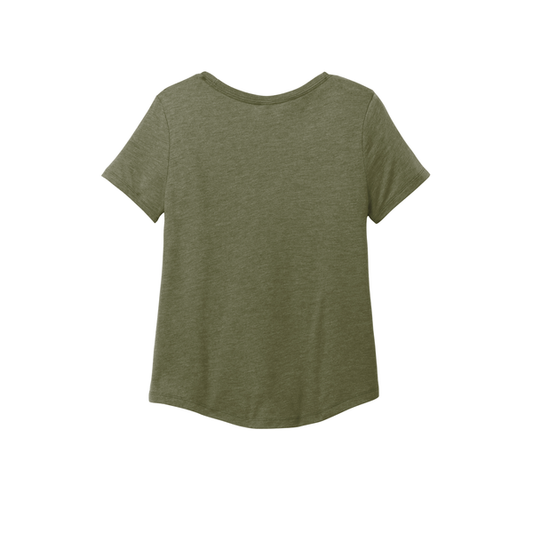 Allmade® Relaxed Tri-Blend Scoop Neck Ladies' Tee