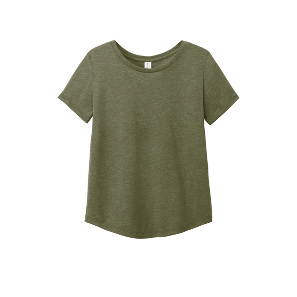 Allmade® Relaxed Tri-Blend Scoop Neck Ladies' Tee