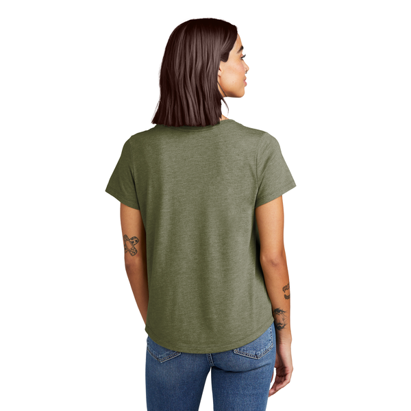 Allmade® Relaxed Tri-Blend Scoop Neck Ladies' Tee