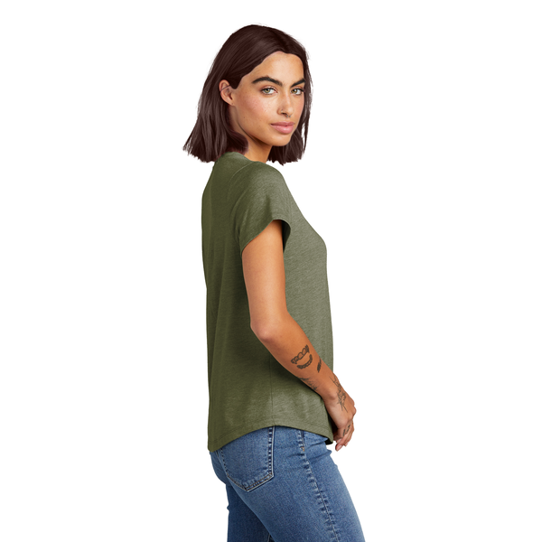 Allmade® Relaxed Tri-Blend Scoop Neck Ladies' Tee