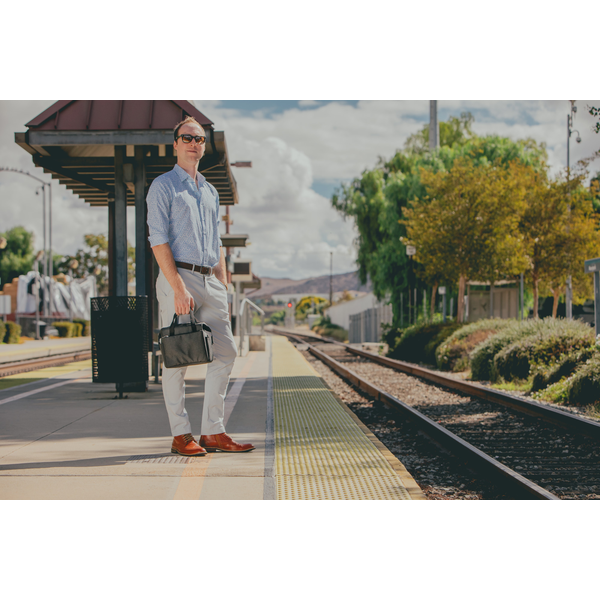 On The Go 12 Can Polyester Lunch Cooler
