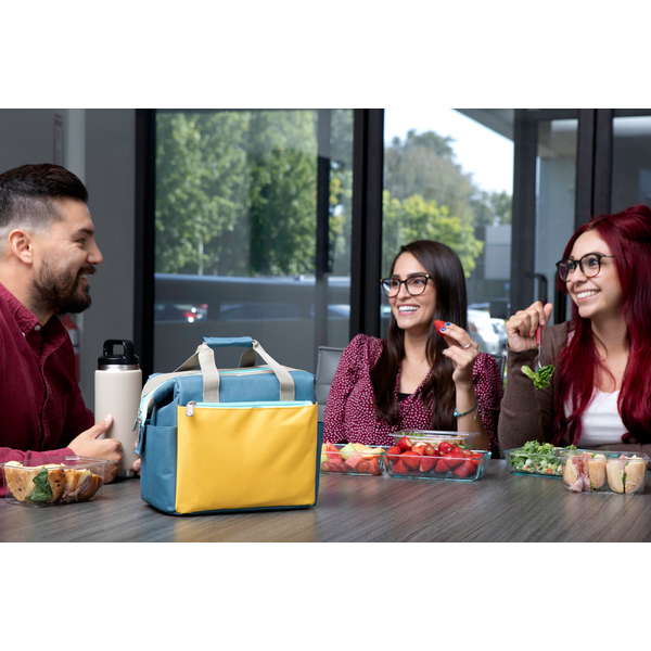 On The Go 12 Can Polyester Lunch Cooler