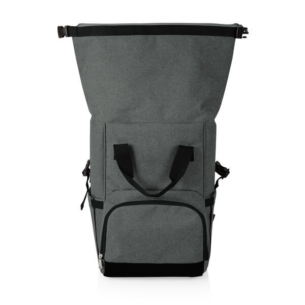 On The Go Roll-Top Polyester Cooler Backpack