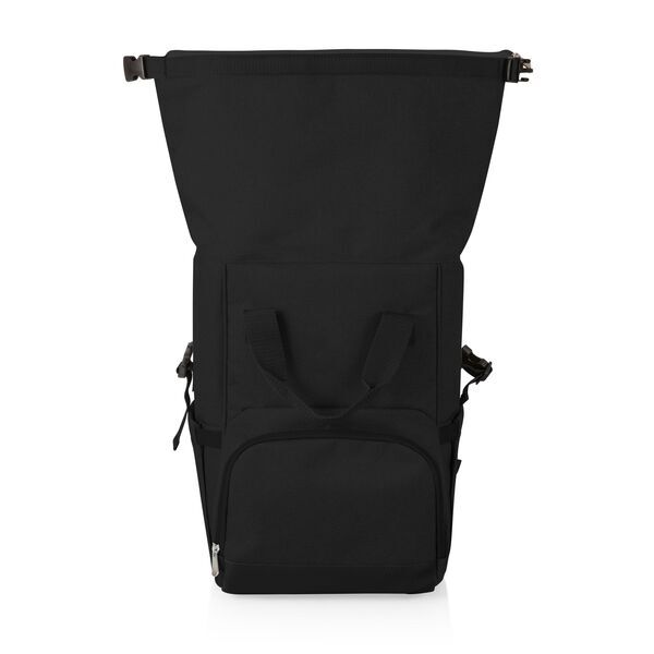 On The Go Roll-Top Polyester Cooler Backpack