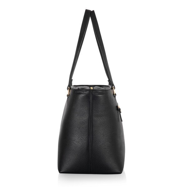 Uptown Vegan Pebble Leatherette Cooler Tote