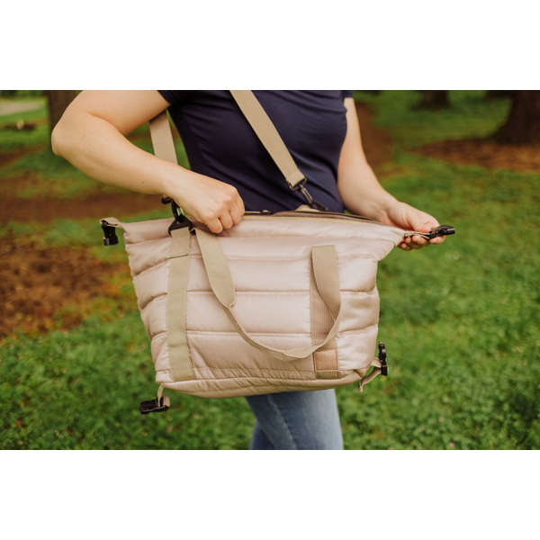 All-Day Insulated Polyester Cooler Tote Bag