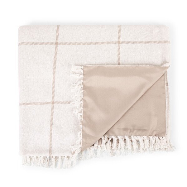 Montecito Cotton Picnic Blanket w/ Harness, 60" x 70"