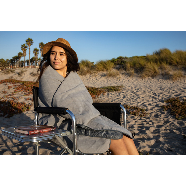 All Purpose Machine Washable Polyester Stadium Blanket, 70" x 58"