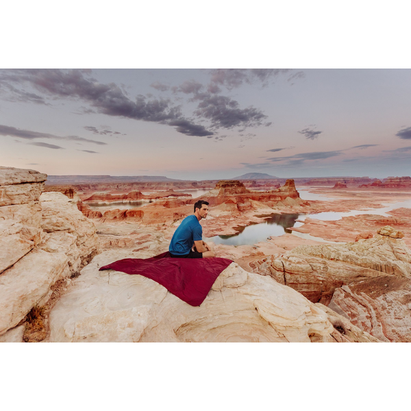 All Purpose Machine Washable Polyester Stadium Blanket, 70" x 58"