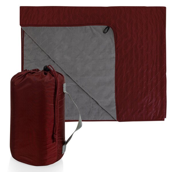 All Purpose Machine Washable Polyester Stadium Blanket, 70" x 58"