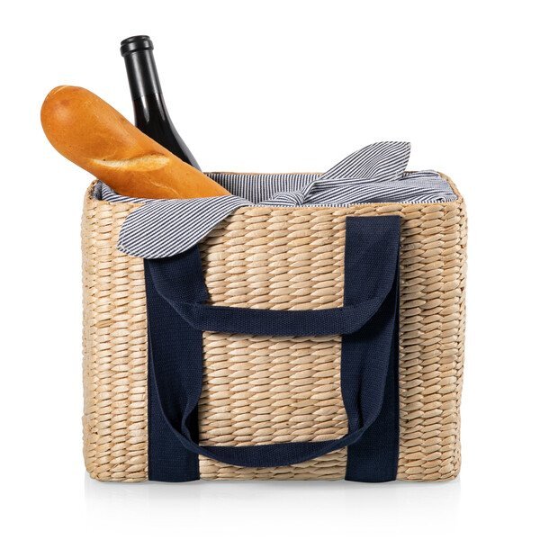 Parisian Insulated Woven Picnic Basket