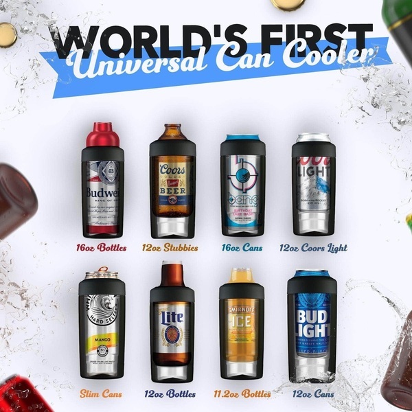 Frost Buddy® Universal Buddy 2.0 Can Cooler - Magic Rainbow